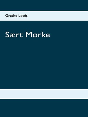 cover image of Sært Mørke